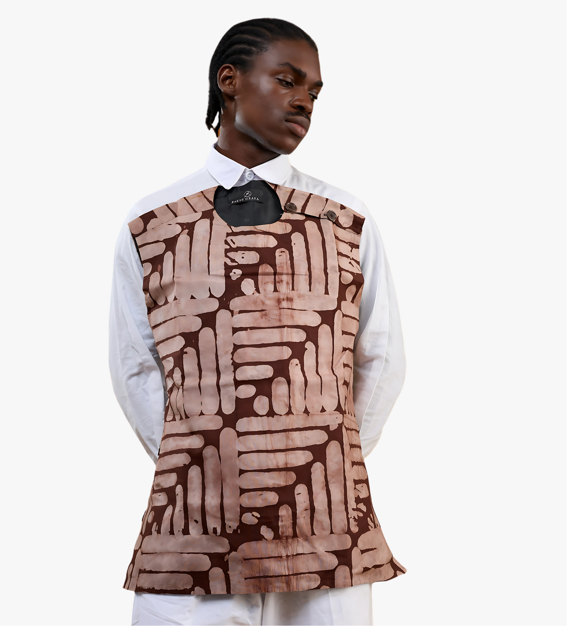 Top oversize sans manches