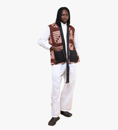 Veste sans manches teinté