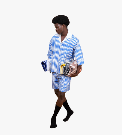 Chemise teintée manche courte - collection continuité