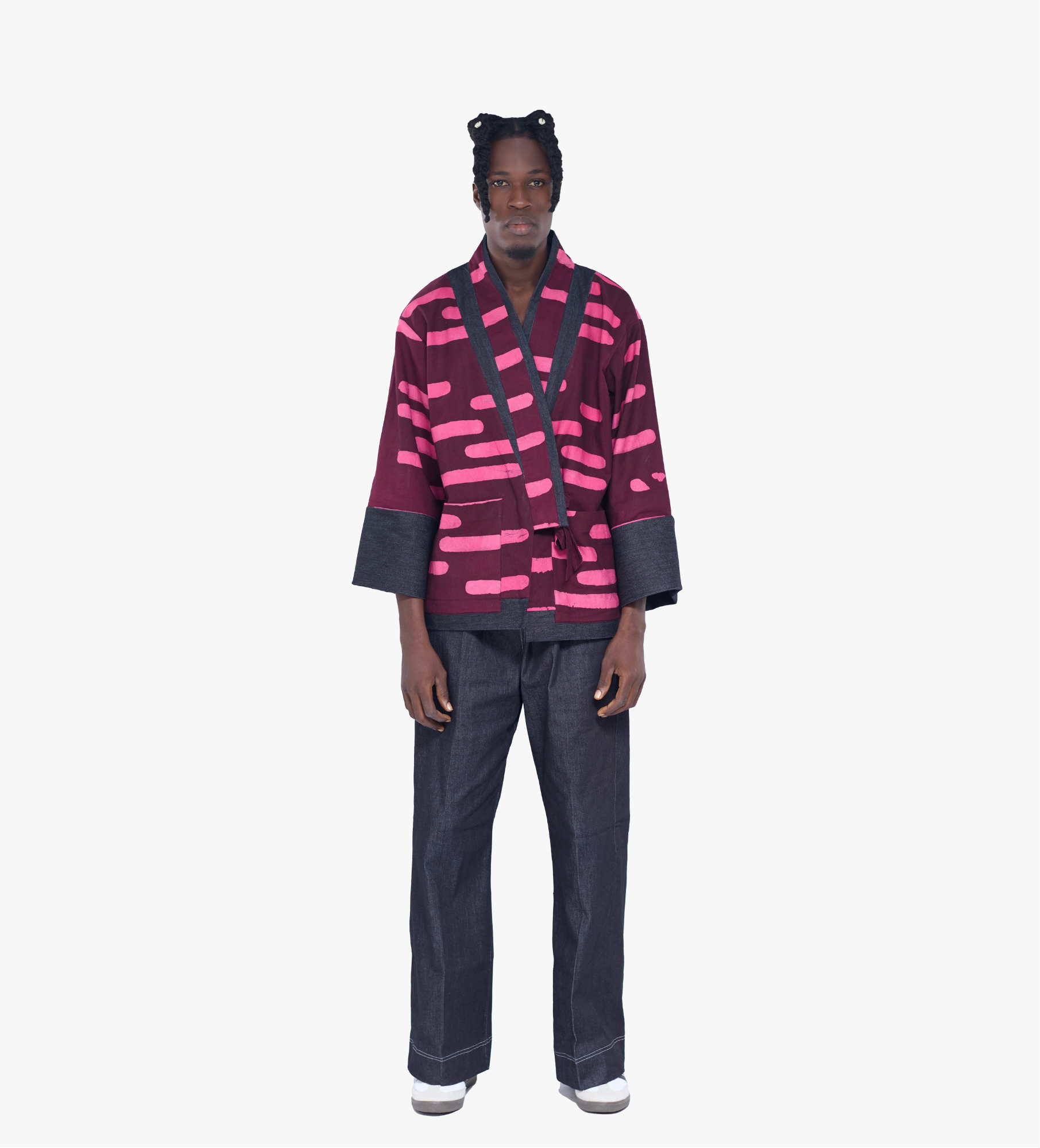 Ensemble kimono teinté - Manche Longue