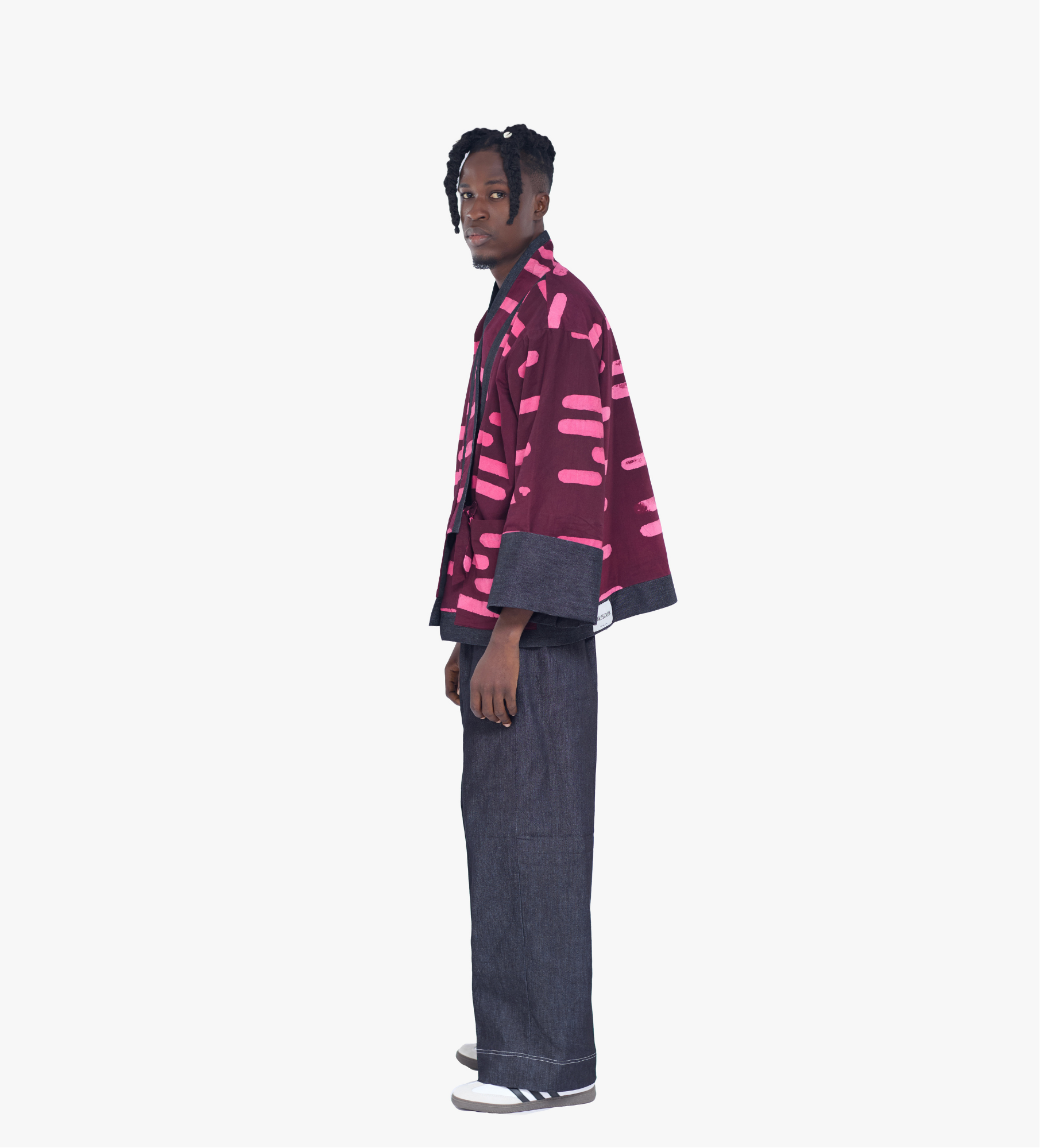 Ensemble kimono teinté - Manche Longue