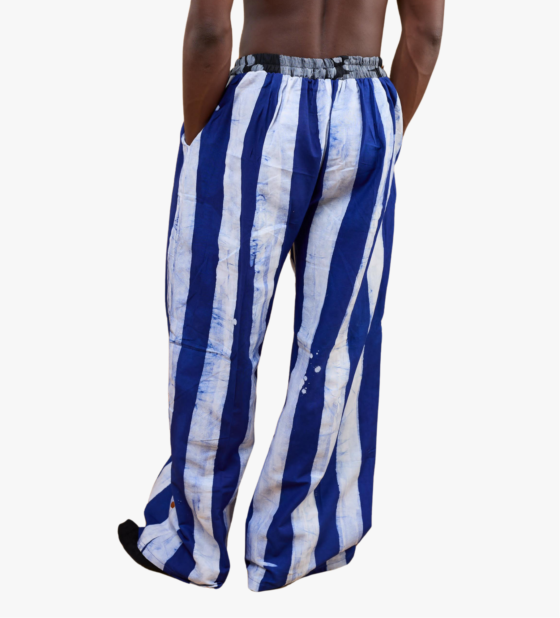 Pantalon d’été à rayures