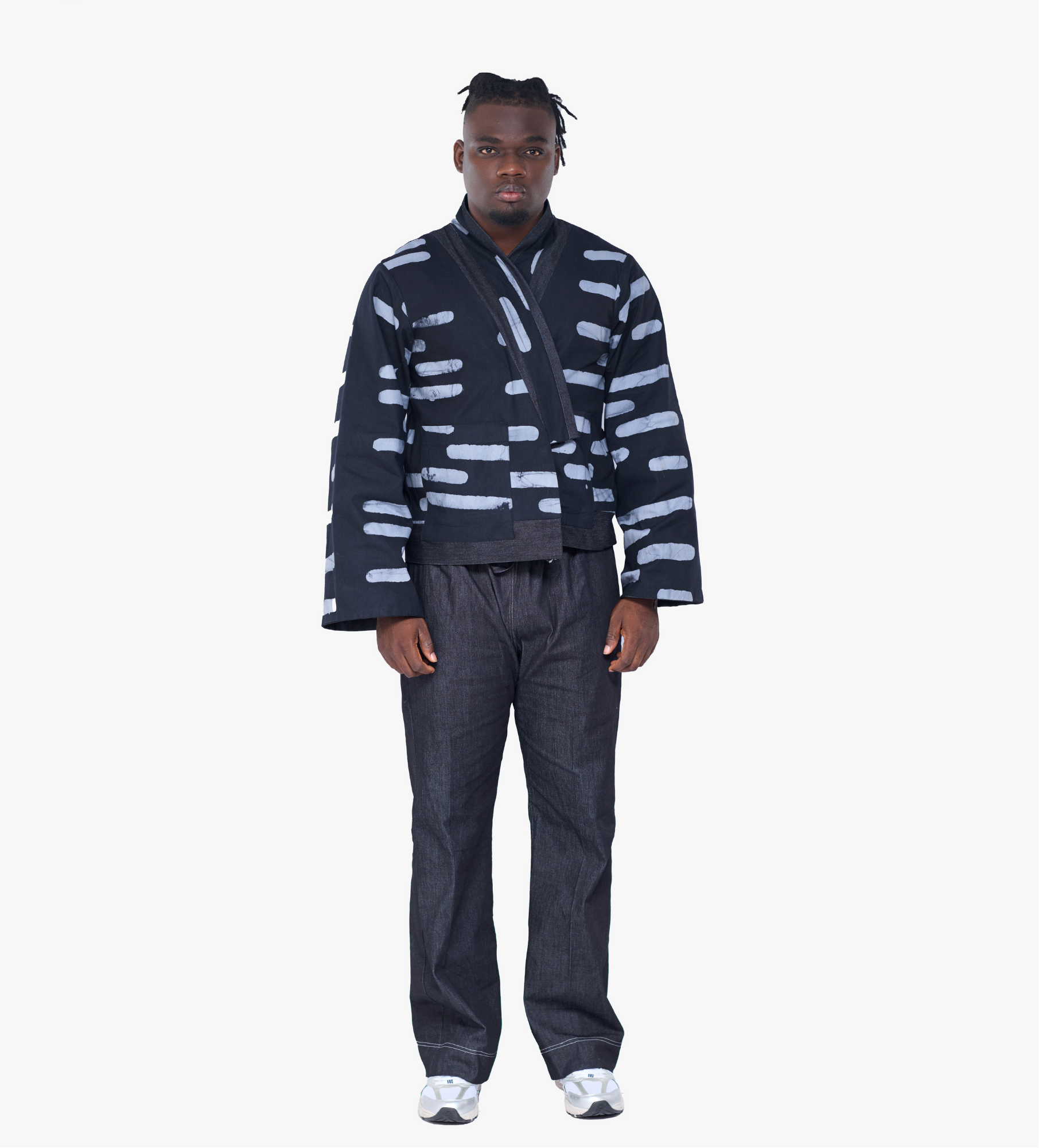 Ensemble kimono teinté - Manche Longue