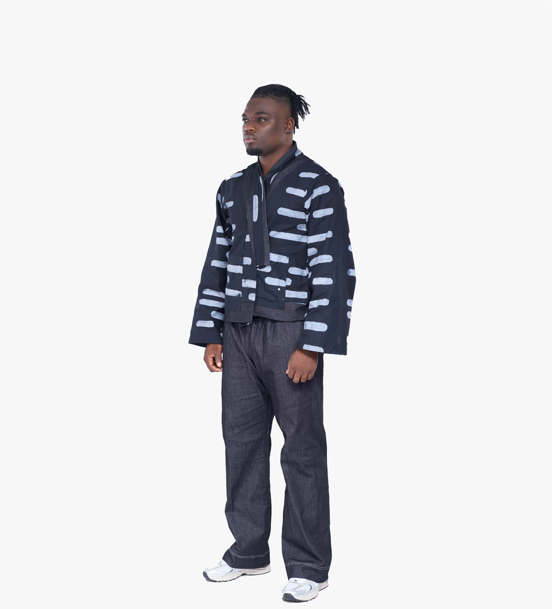 Ensemble kimono teinté - Manche Longue