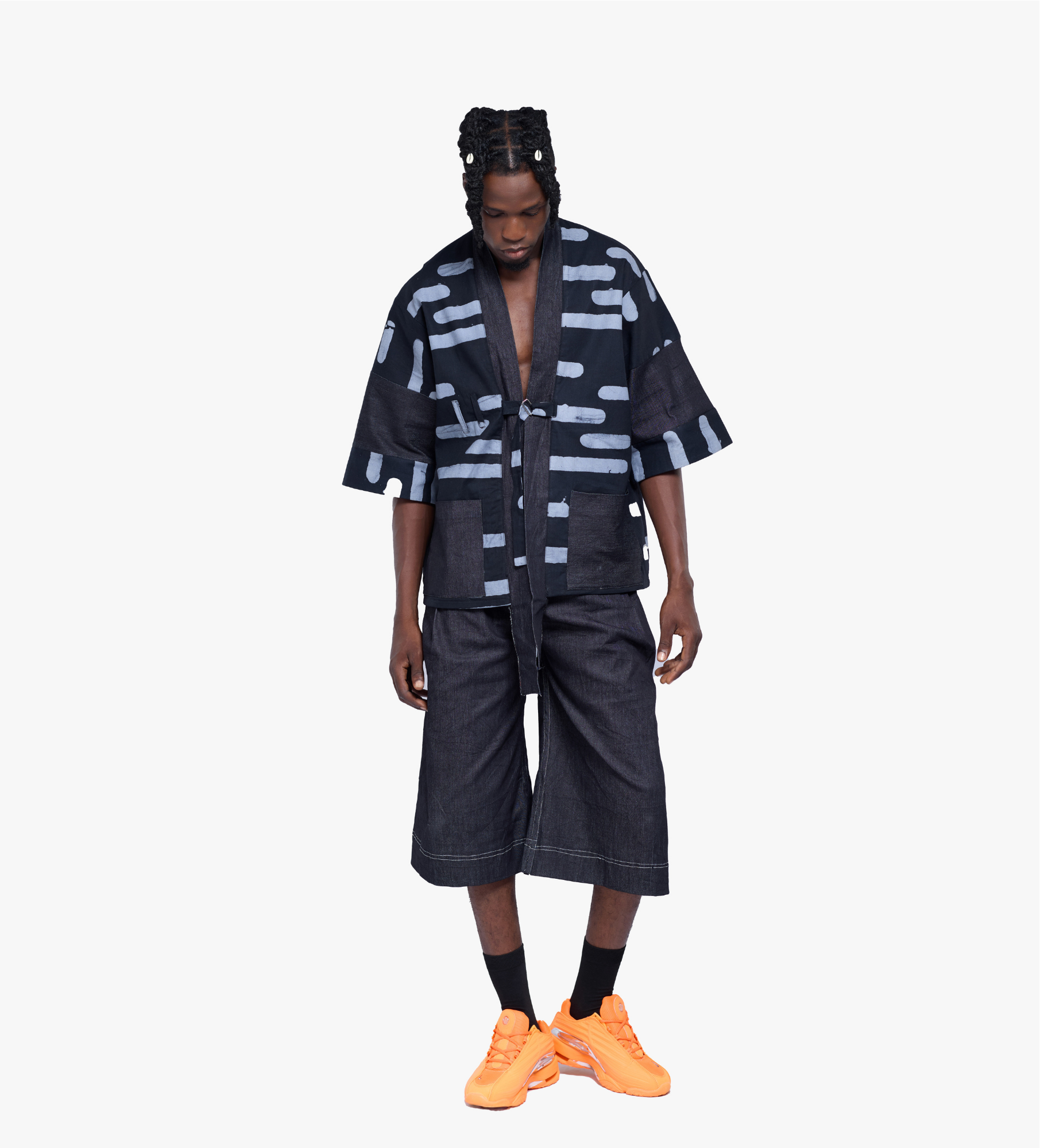 Ensemble Kimono teinté - Manche courte