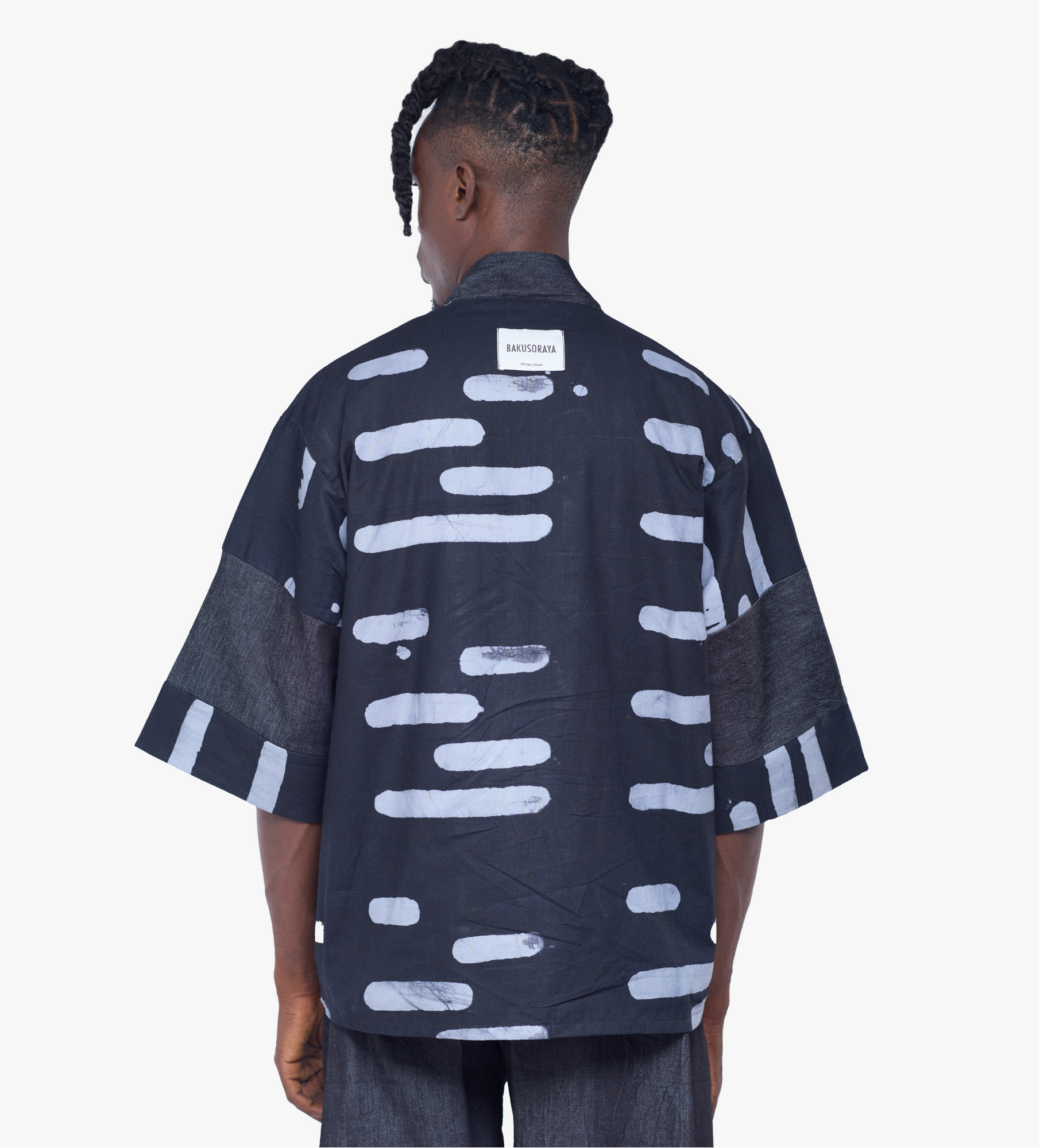 Ensemble Kimono teinté - Manche courte