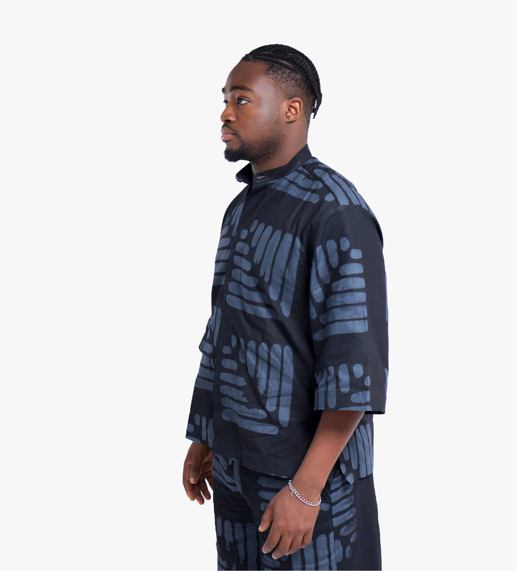 Ensemble “Glyphes Indigo”