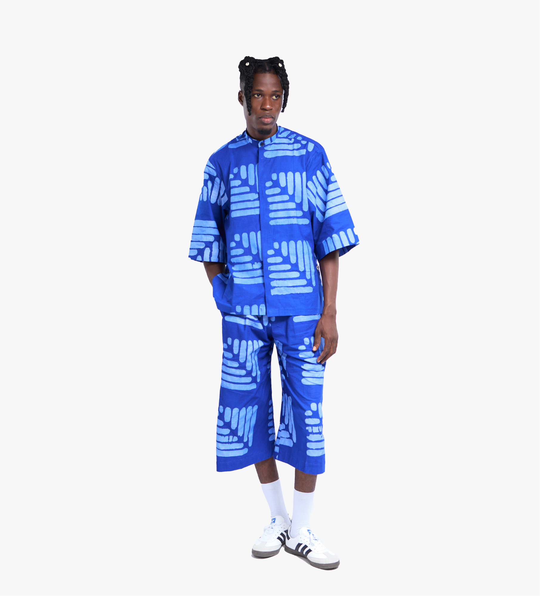 Ensemble “Glyphes Indigo”