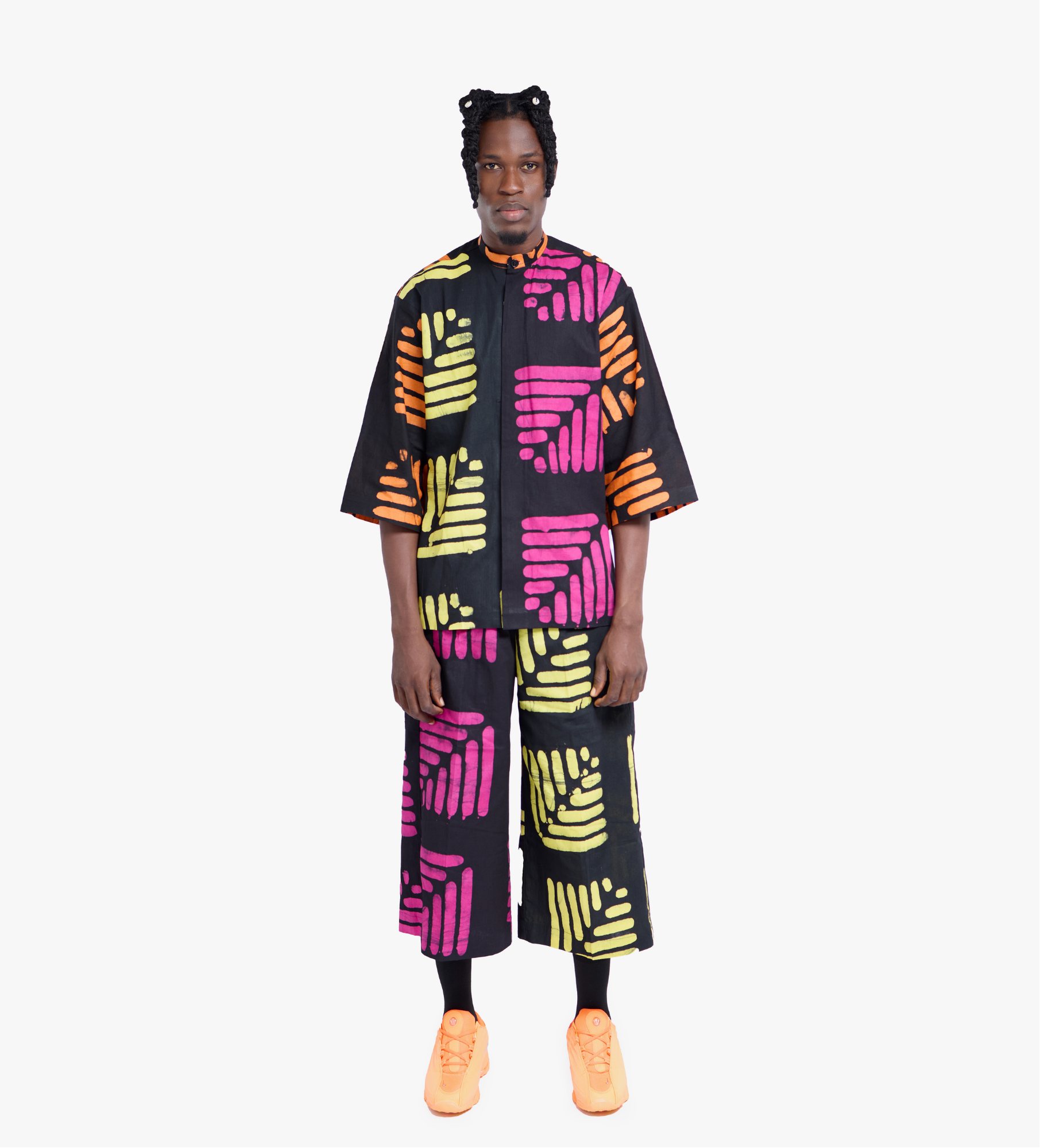 Ensemble “Glyphes Indigo”