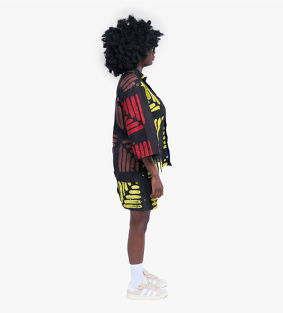 Conjunto “Patch Vibe” - Manga Curta