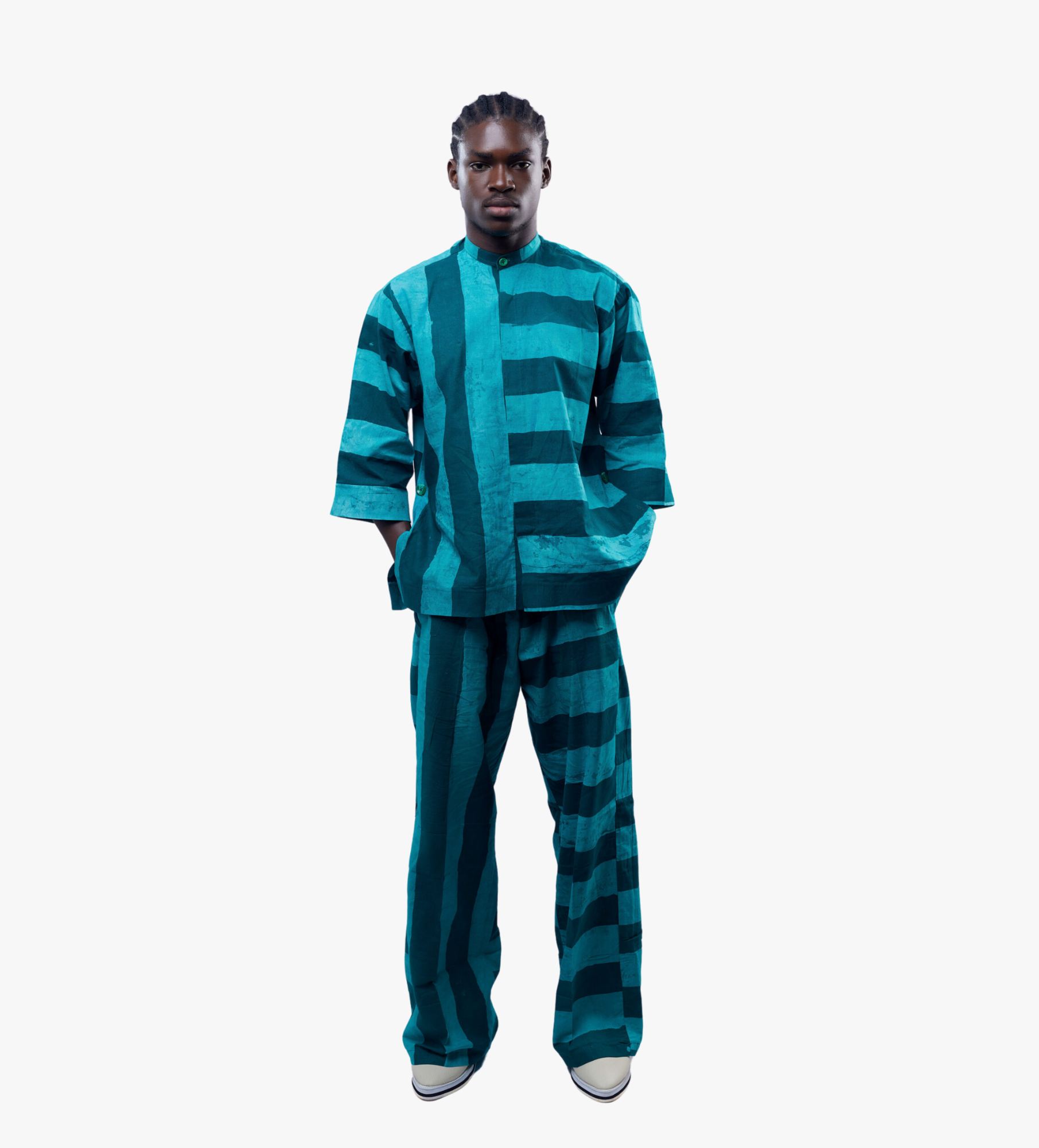 Ensemble Teinté Sable – Coupe Droite