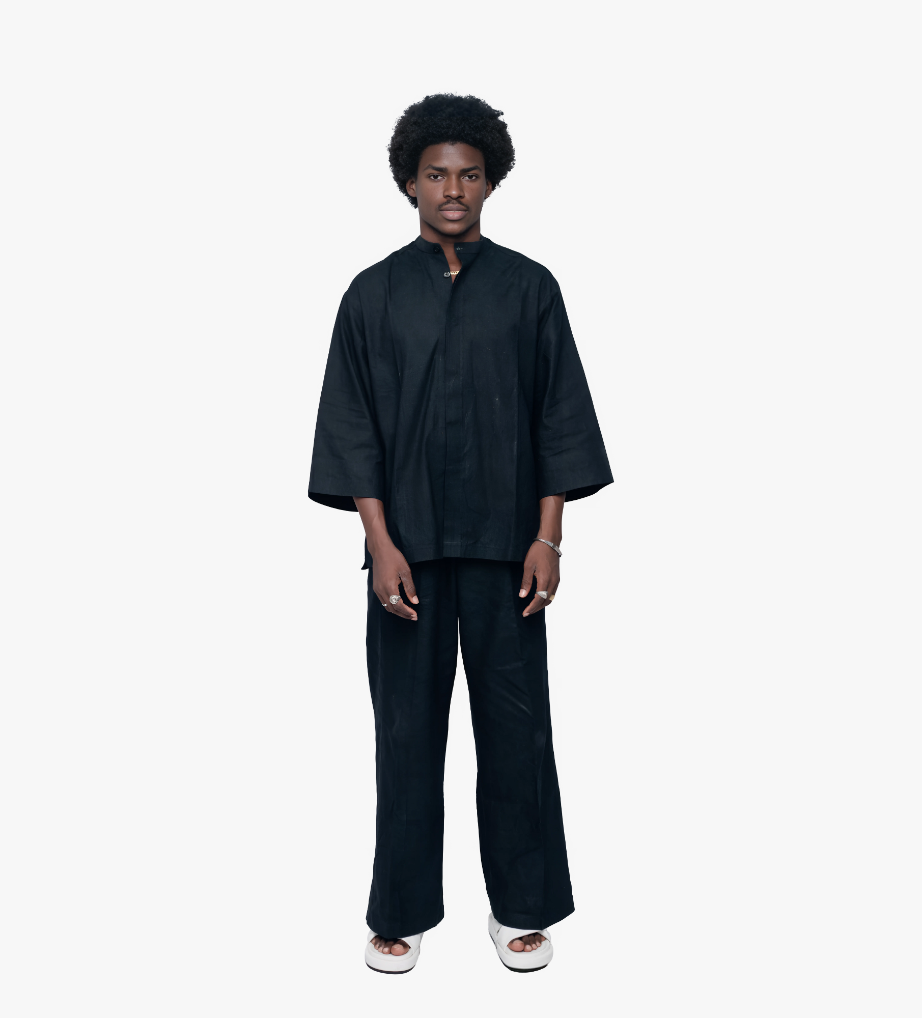 Teinté Structuré – Col Droit