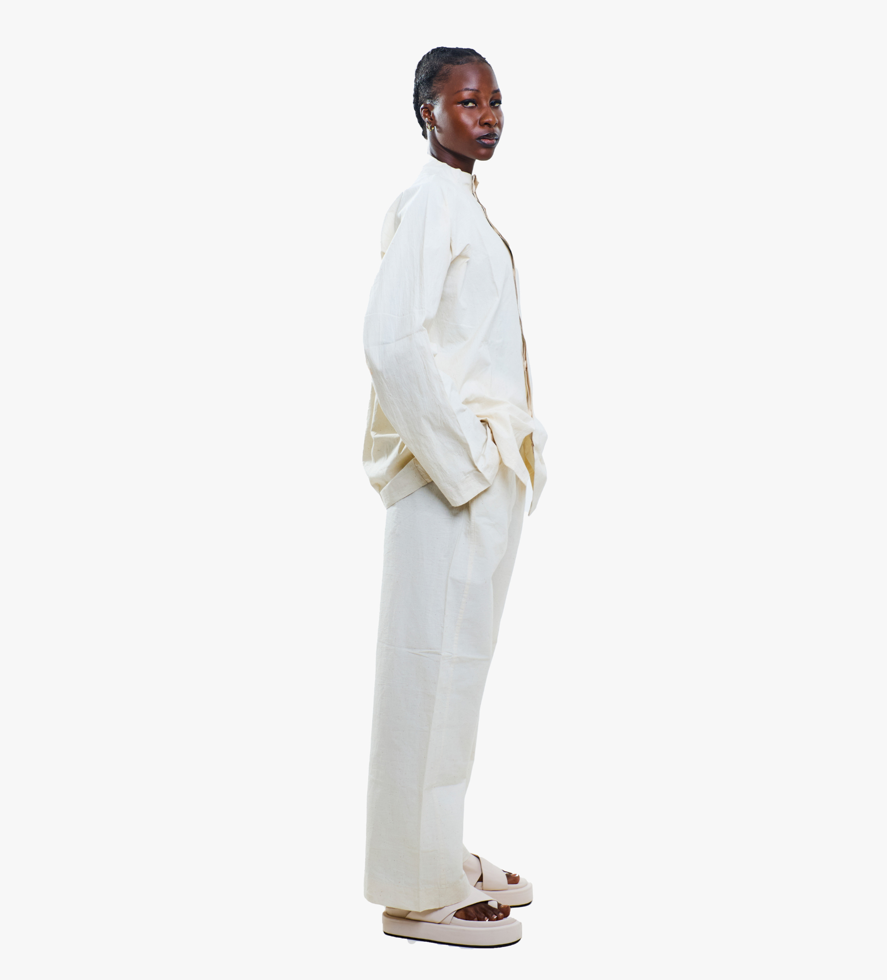 Aki coton brut unisexe